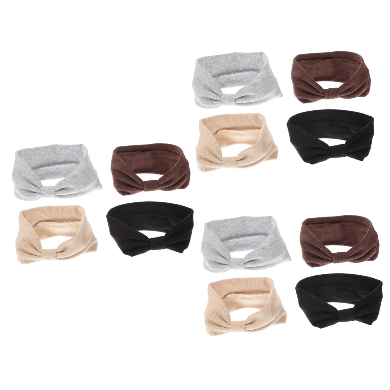 MAGICLULU 12piezas Anudadas Para Mujer Paquete De Accesorios Elásticos Maquillaje y Actividades