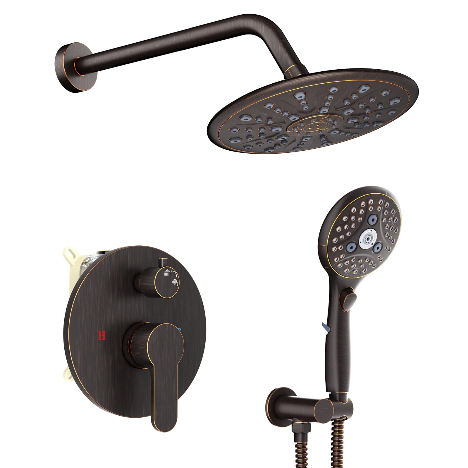 SunCleanse Oil Rubbed Bronze Shower System