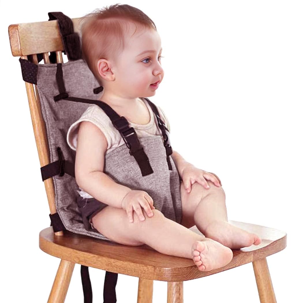 Harnais Siège Bébé Portable Chaise Haute De Voyage - Avec Harnais Sécurité - Étoile