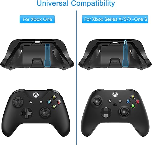 Vista 2 de Teclado de control para Xbox Series X S para Xbox One One S teclado inalámbrico Bluetooth para juegos con receptor USB altavoz integrado y conector