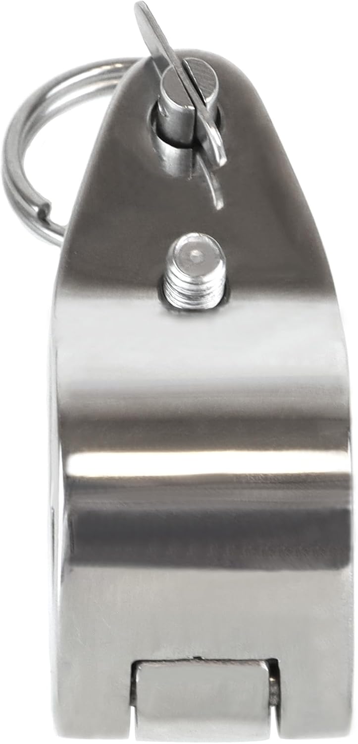 YANYUCB Bimini Top Jaw Slide Marine Stainless Steel 316 Heavy Duty Boat Bimini Canopy Fitting Hardware Tube for Boat Yacht 2 Pack
