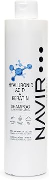 NAVIR Profesional | Sulfate and Paraben Free Shampoo with Hyaluronic Acid and Keratin - 500ml