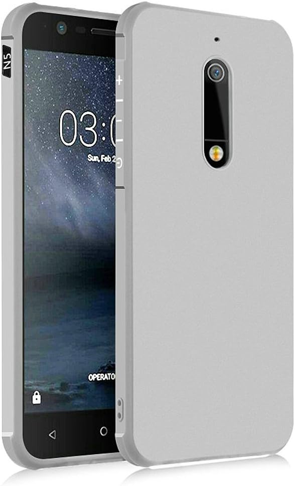 Hevaka Blade Nokia 5 Case - TPU Shell Case Cover for Nokia 5 - Gray