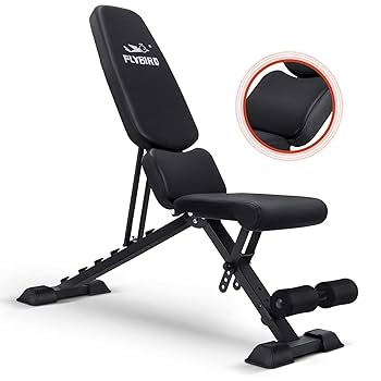 デクライン対応インクラインベンチ トレーニングベンチ折り畳み可変式フラットベンチ CuteeFox トレーニングベンチ インクラインベンチ デクライン