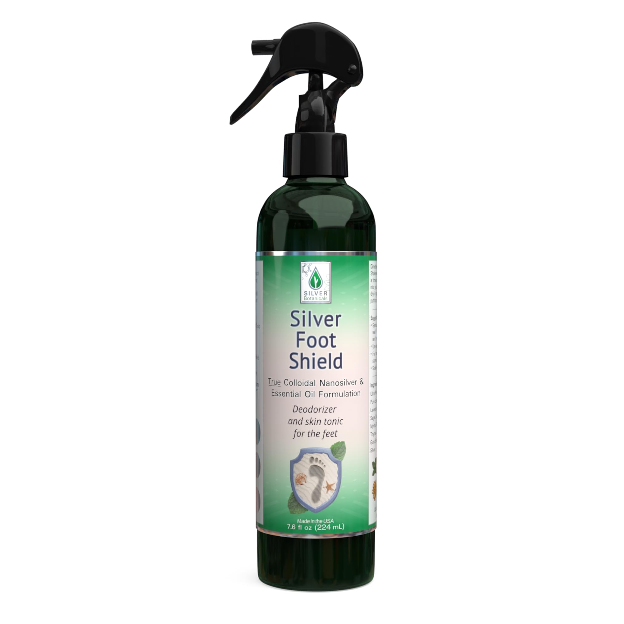 Silver Foot Shield, All Natural Colloidal Silver Foot Spray