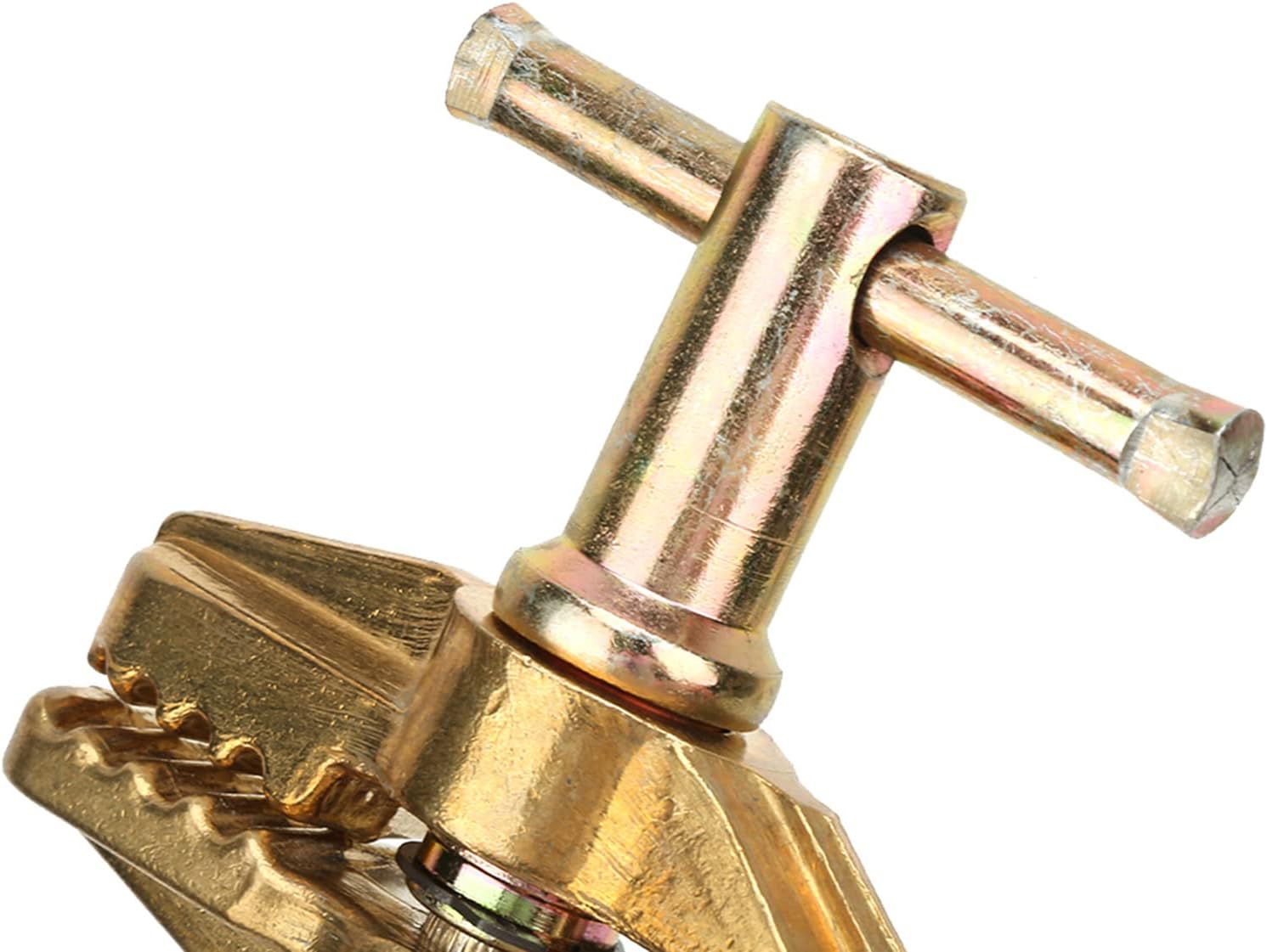 Welding Ground Clamp, 500A Heavy Duty Copper Earth Ground Cable Clip, for Manual Welder Welding Processing Tools (All copper)