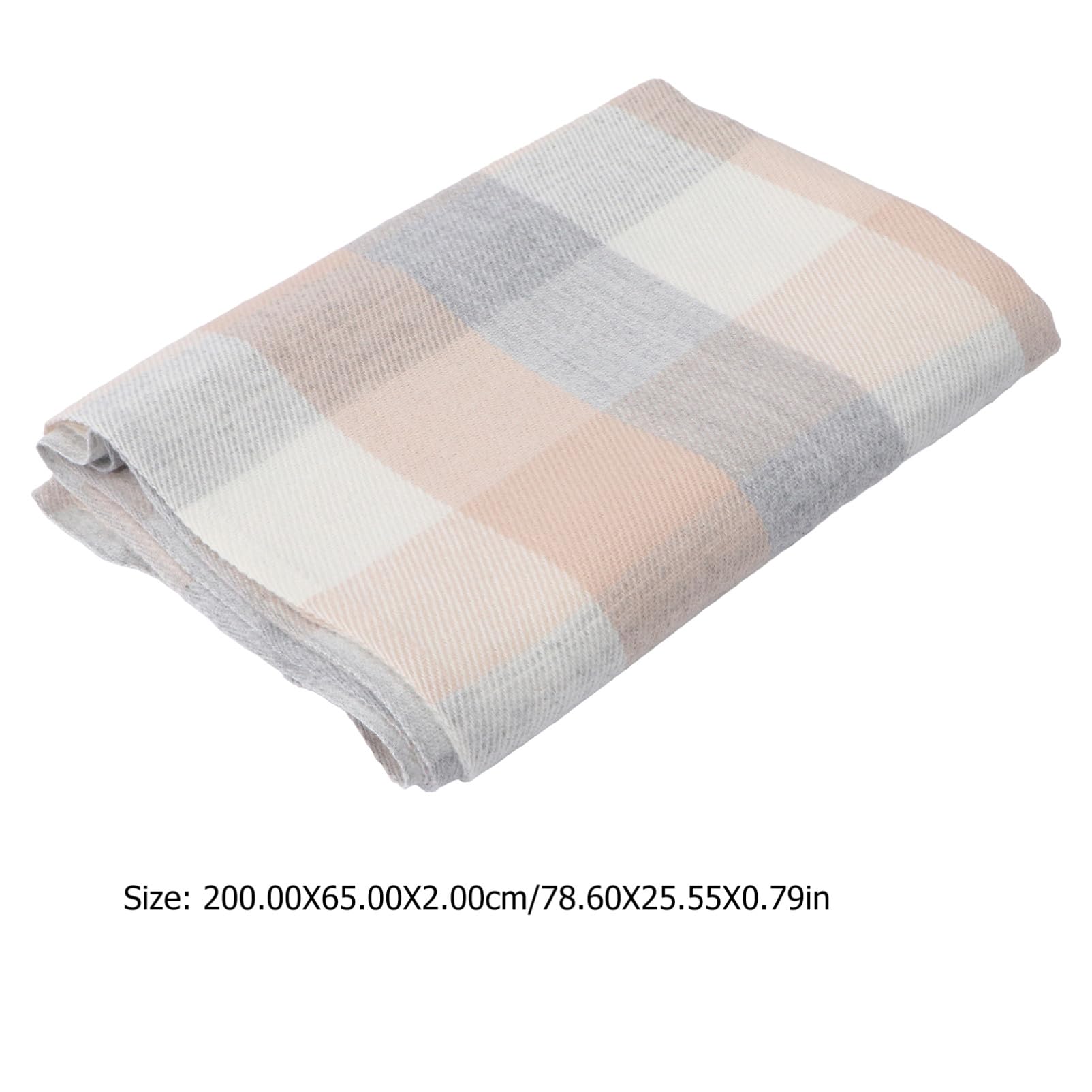 GALPADA 2 Uds Poncho Cálido Regalo Rosa Bufandas Largas De Navidad Chal De Invierno A Cuadros Grandes Chicas Grandes De Cachemira Para Bufanda Disfraces De Mujer Cumpleaños De Mujer
