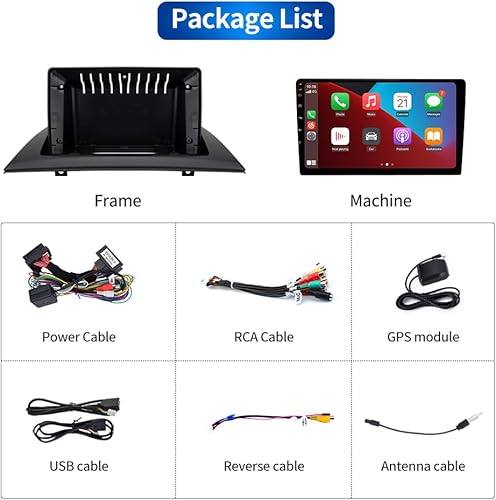 Miniatura 6 de AWESAFE Estéreo de coche Android para BMW X3 E83 2004 2005 2006 2007 2008 2009 2010 2011 2012 actualización de radio de pantalla táctil con Carplay