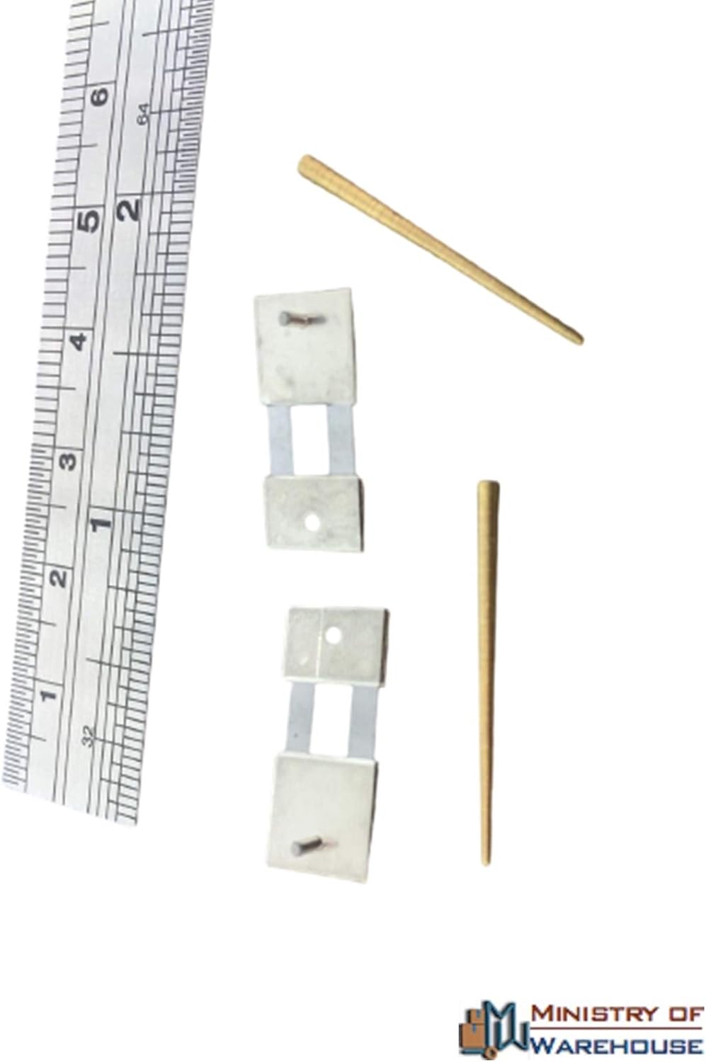 Set of 2 11/16" x 5/16" Clock Suspension Springs w/Pins