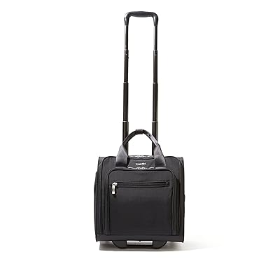Baggallini 2 Wheel Underseater Bags Black, Nylon/Polyester