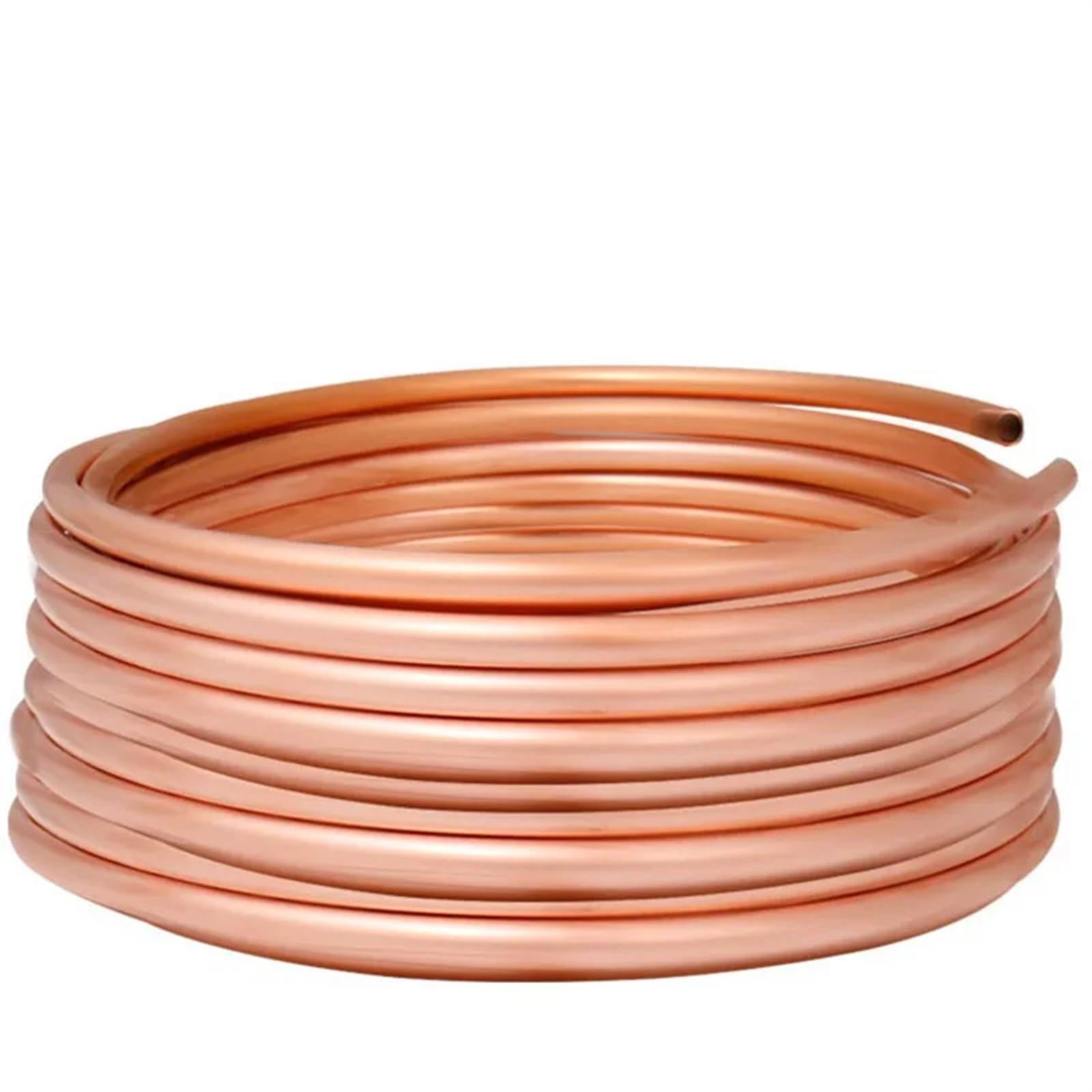 Vhkjewe One Color Copper Tube T2 Red For Air Conditioning Refrigeration Capillary Wire Pipes(2.5Mm X 0.5Mm X 5Meter)