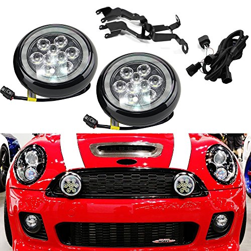 A differenza di altre luci da rally di ricambio universali, abbiamo progettato i nostri prodotti con le staffe proprio come le luci da rally OEM Mini Cooper, in modo da poter avere una perfetta integrazione mettendo queste luci a LED per aggiornare il tuo look della tua Mini Cooper con un look aggiornato e stile OEM.