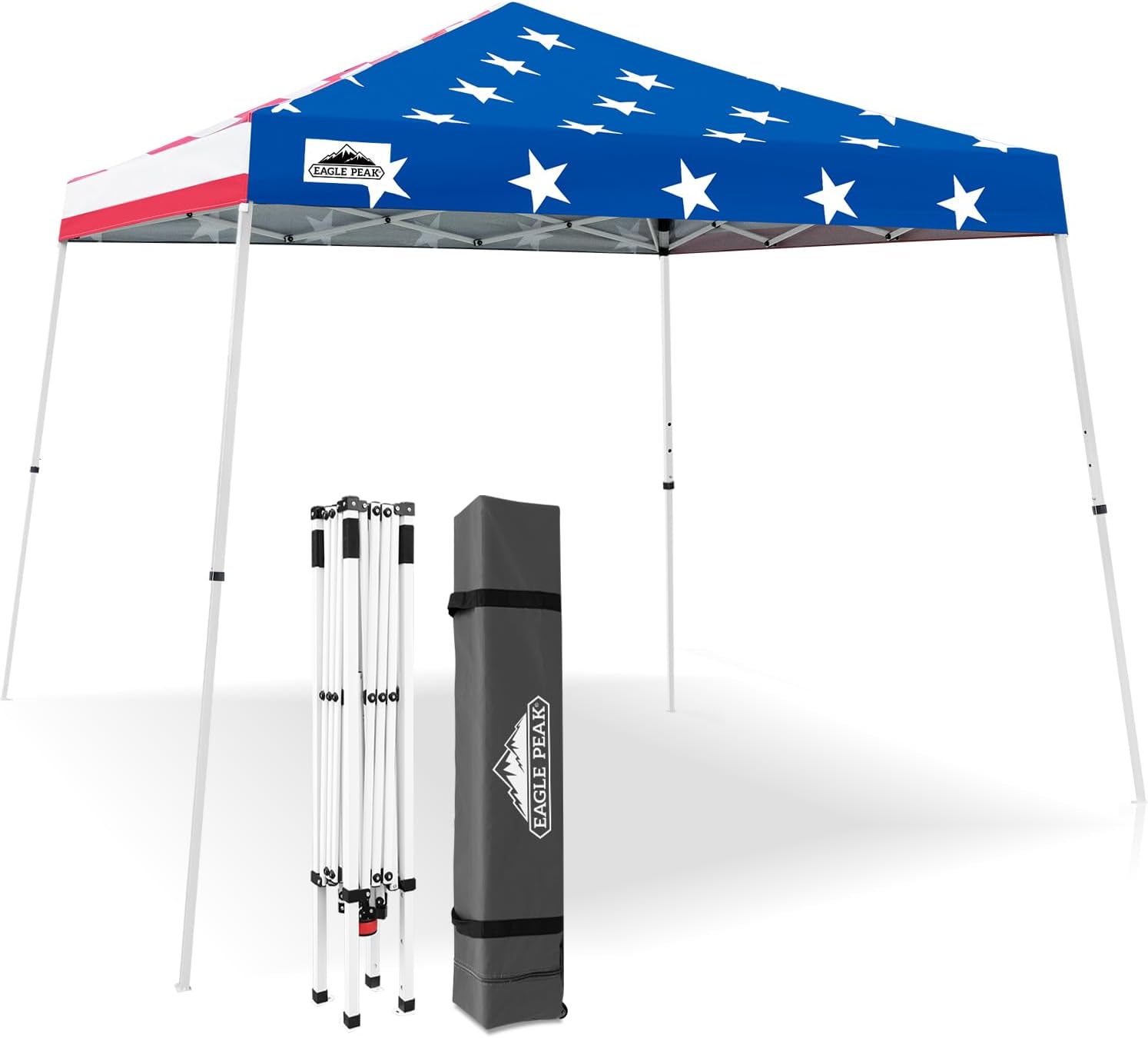 EAGLE PEAK 10' x 10' Slant Leg Pop-up Canopy Tent