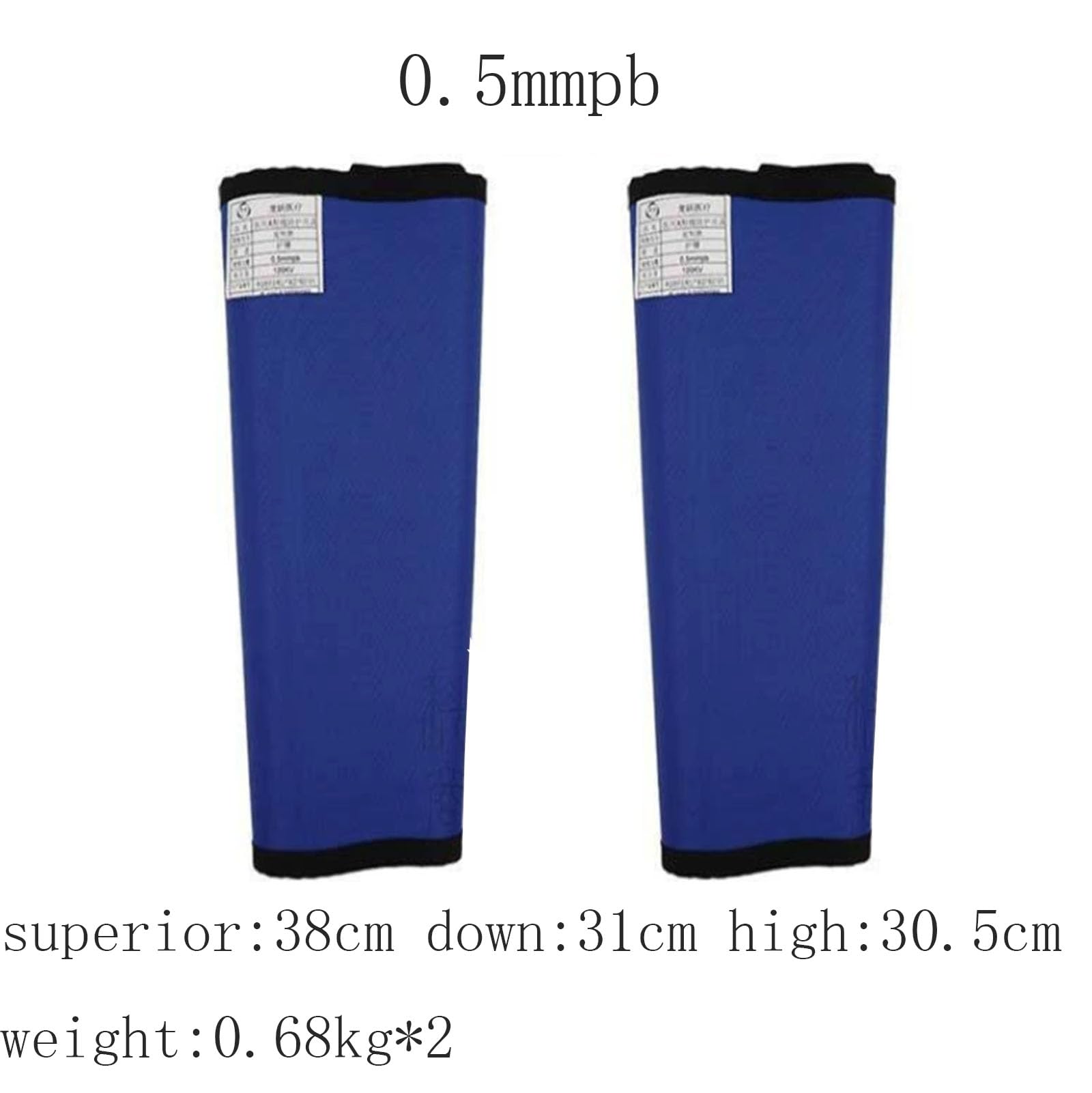 Genérico Guantes Protectores De Rayos X De Plomo Guantes con Plomo De Seguridad Radiológica Ropa Protectora Guantes Protectores De Plomo para Escudo De Plomo