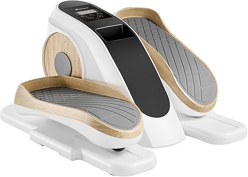 Exercise Bike Home Desk Oval Electric Step Machine Foot Pedal Exerciser Portable Foot & Leg Pedal Exerciser Rehab Exercise Training Equipment for Elderly Underdesk Bike Pedal Exerciser