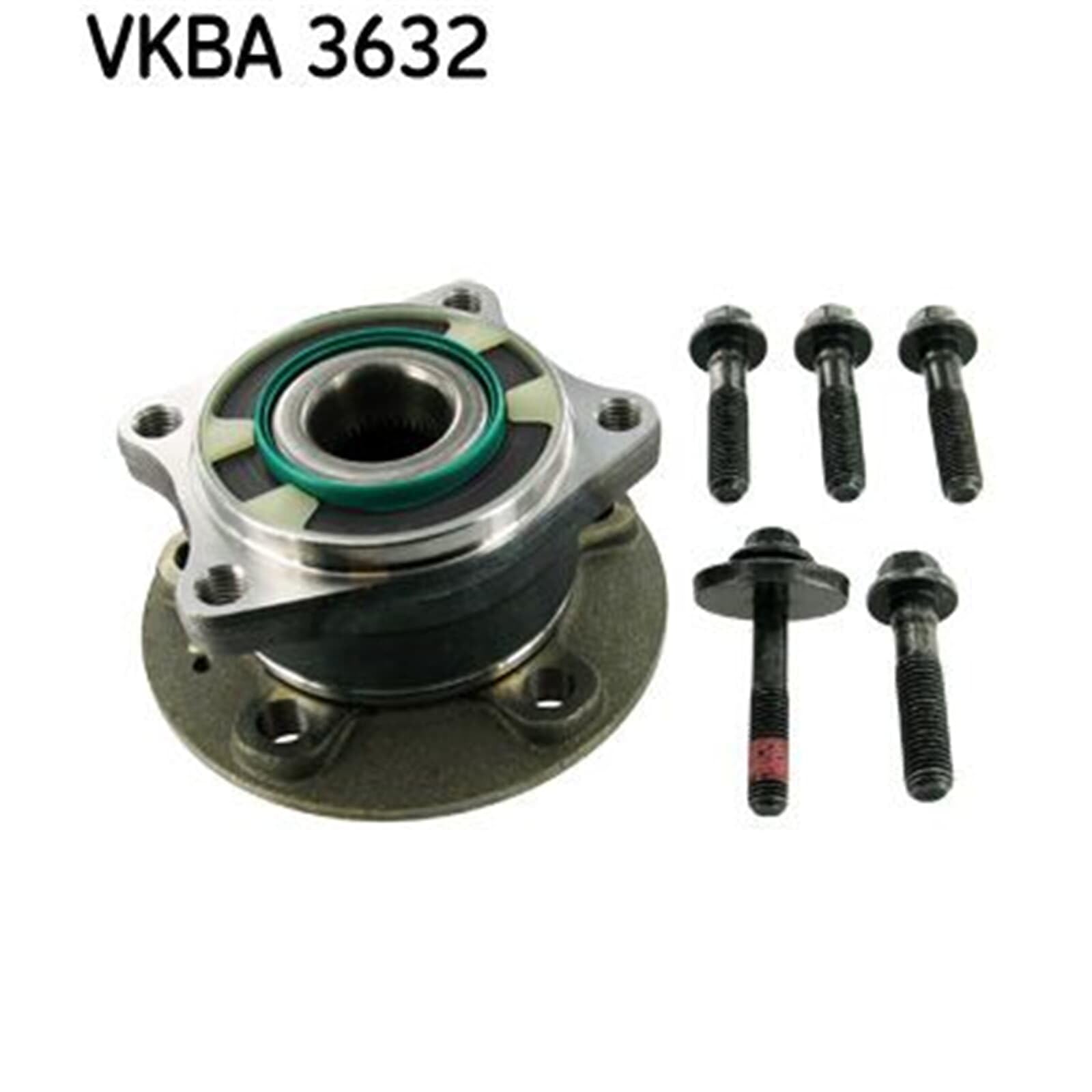2X SKF Radlager-Satz hinten | 2x VKBA 3632 Kompatibel mit S60 I (384),S80 I (184),V70 II (285),XC70 I Cross Country (295)