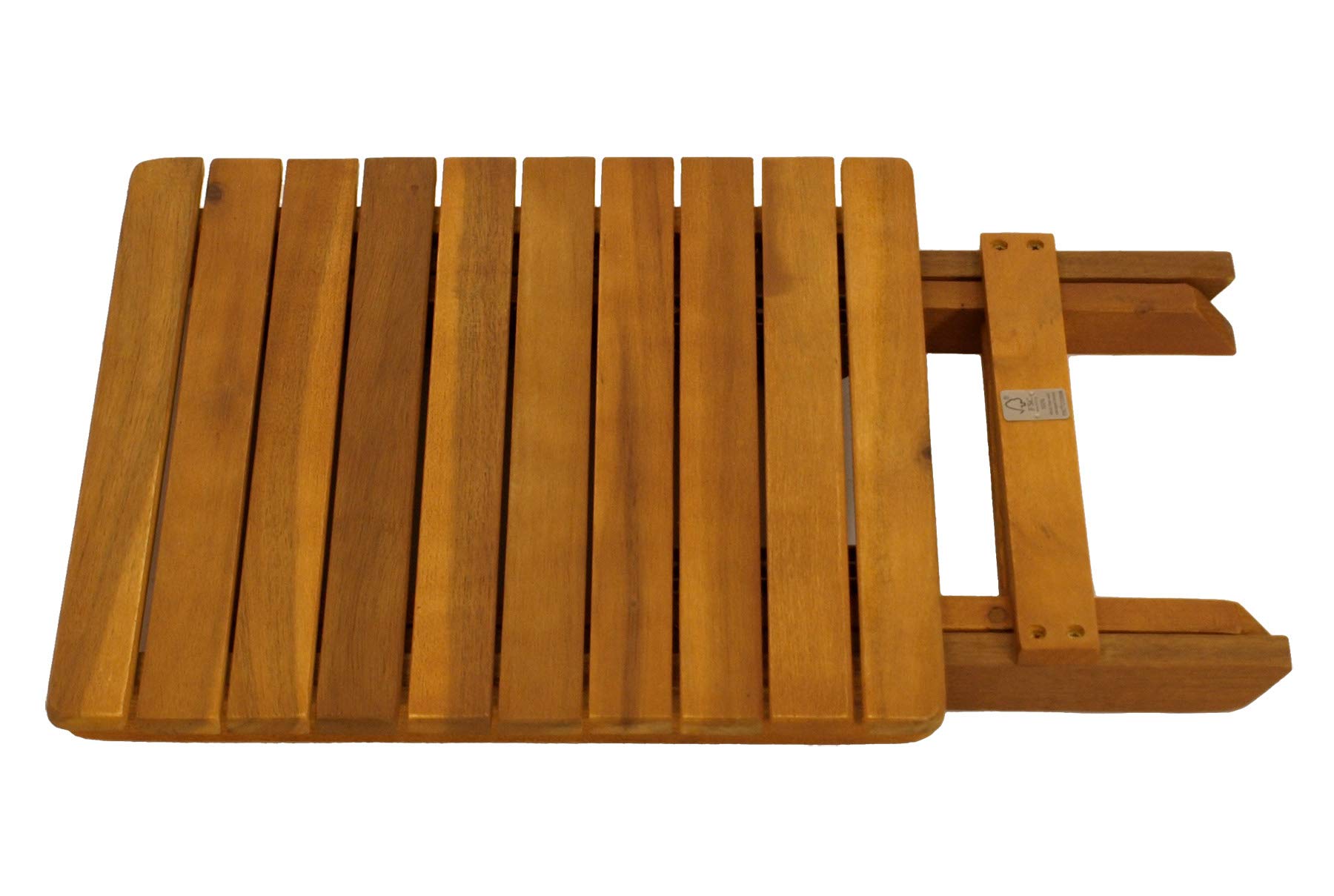 DEGAMO Beistelltisch MARA 38x38cm klappbar, Akazie geölt, FSC®-Zertifiziert