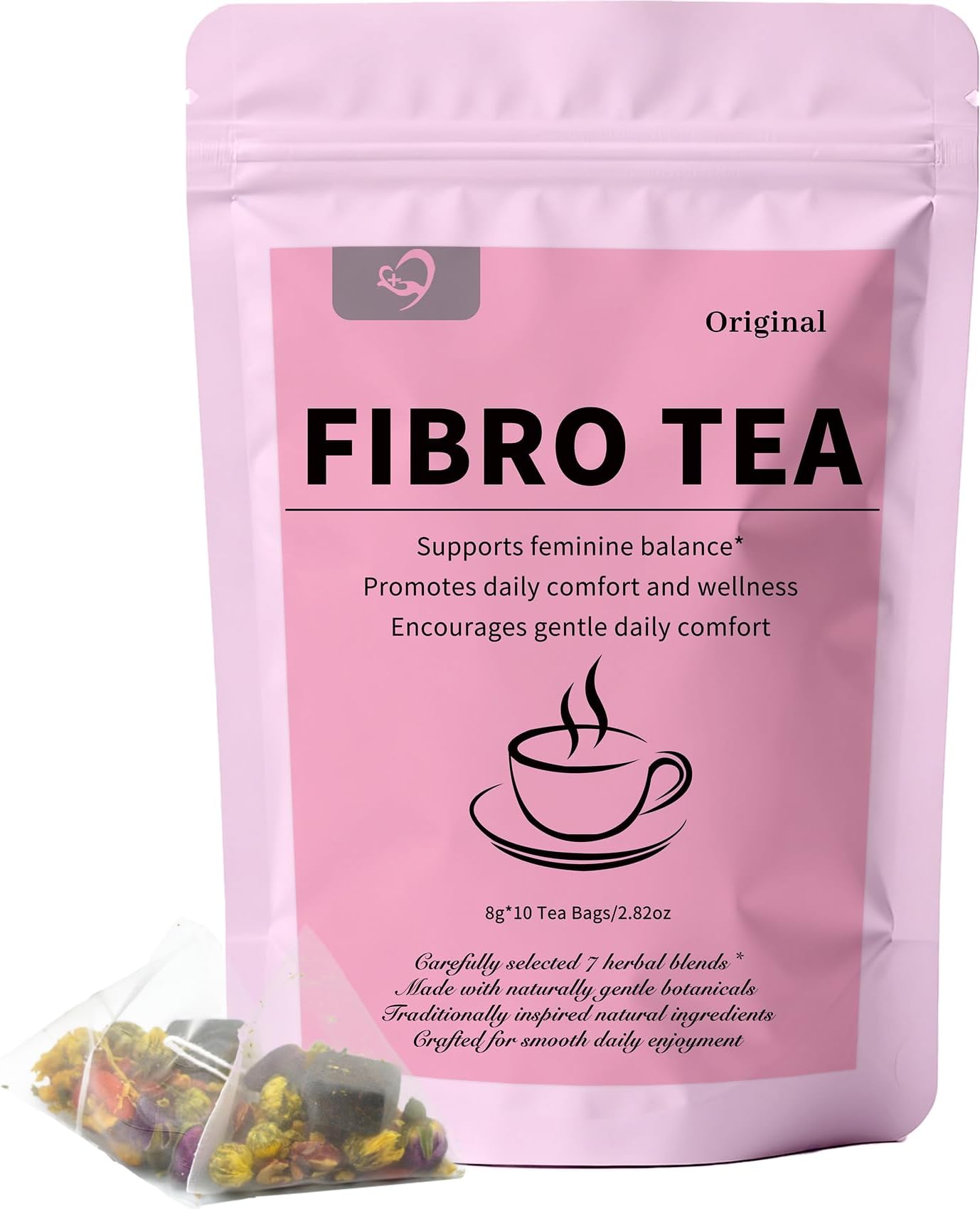 Hiherbs Fibroid Tea for Women - Shrink Ovarian Cysts, Natural Remedy for Pregnancy Detox, Cleanse the Womb, Fertility Tea