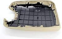 Vista 5 de Ezzy Auto Beige Leather Suture Console Armrest Lid Cover for 2008 2009 2010 2011 2012 Honda Accord Center Console Cover Lid