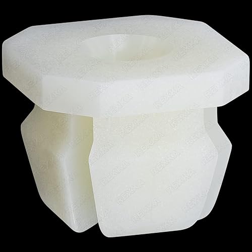 Miniatura 2 de Rexka Tuercas de tornillo de parrilla de nailon de 20 ps # 8 Tamaño del tornillo para GM 3893980 Chrysler Chevy 1967-en