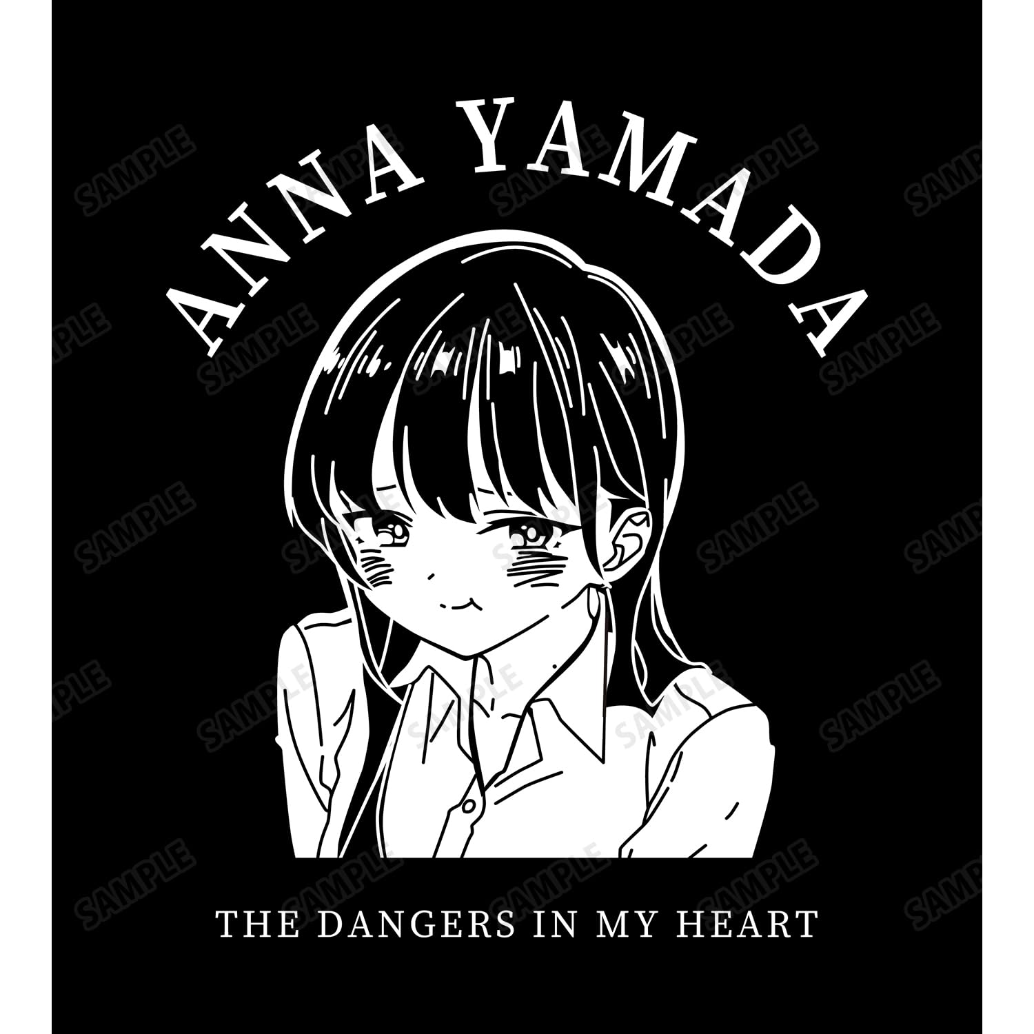 Amazon.co.jp: TVアニメ「僕の心のヤバイやつ」 山田杏奈 カレッジT