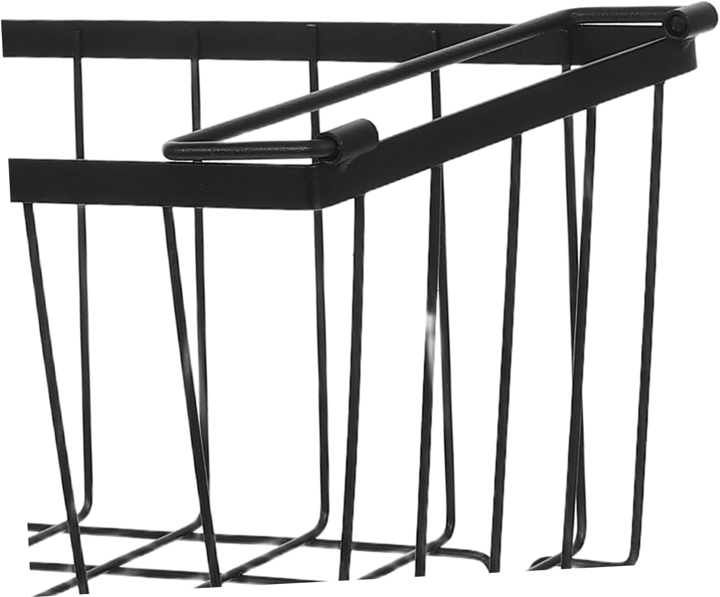 POPETPOP 4pcs Freezer Organizer Bins Storage Baskets with Handles for Chest Freezer and Refrigerator for Food Storage and Kitchen Pantry Organization