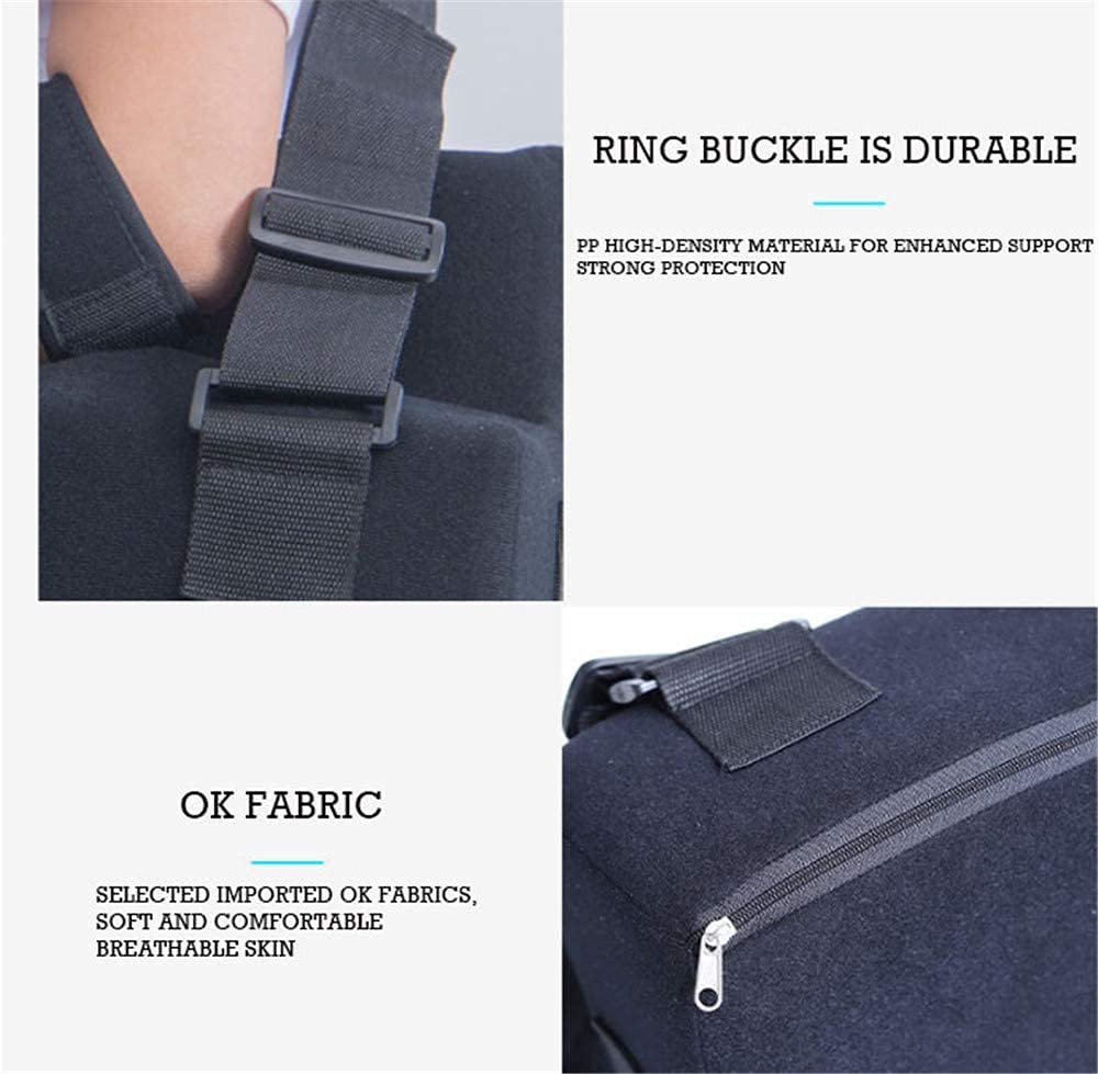 Cabestrillo de brazo para lesiones de hombro Cabestrillo de brazo para soporte de brazo de muñeca rota Cabestrillo de abducción de hombro Cabestrillo médico ajustable para huesos rotos y fra