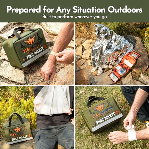 320 Piece First Aid Kit - Contains Premium Medical Supplies for Travel, Home, Office, Vehicle, Camping, Workplace & Outdoor - Image 5
