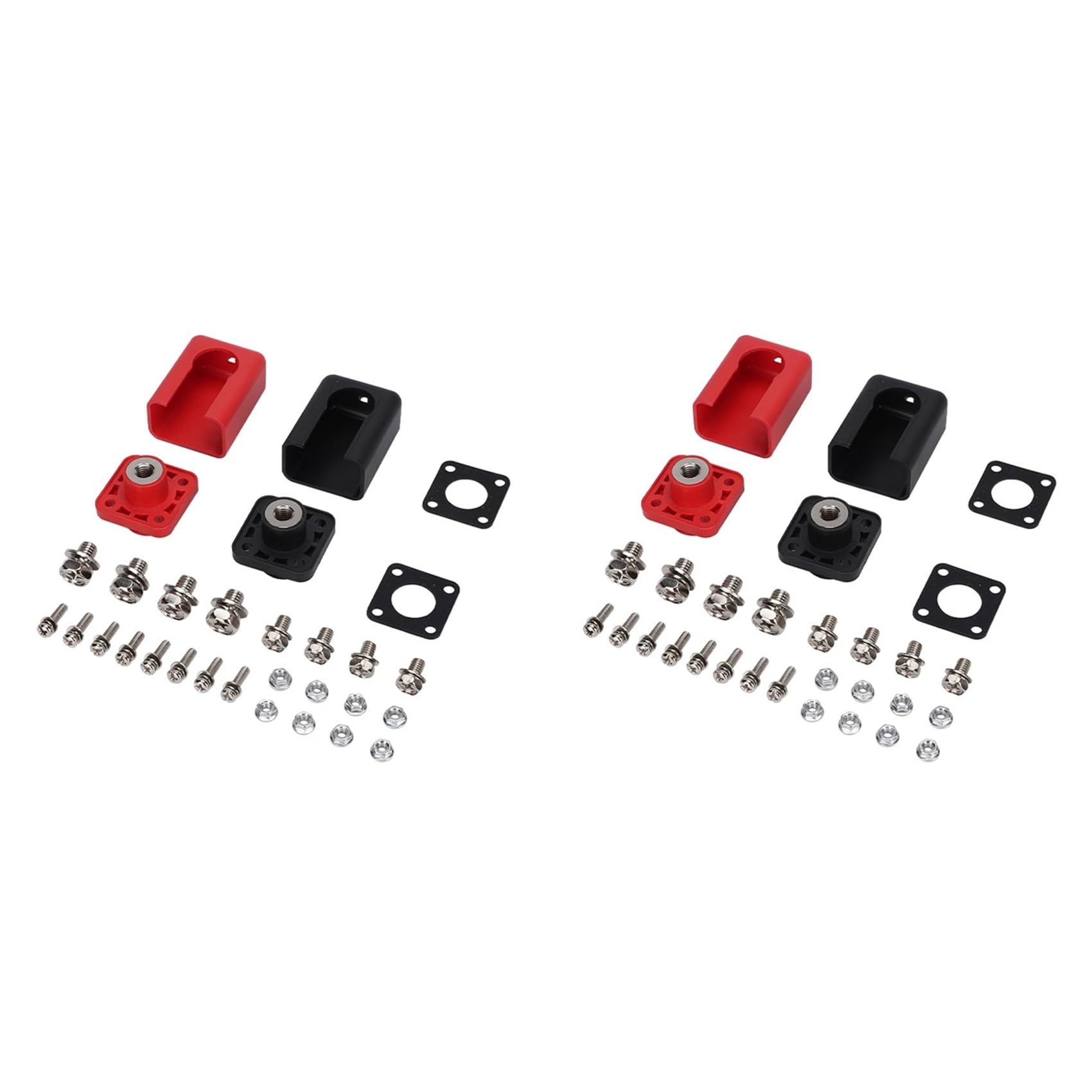 2Pair 200A High Current Lithium Battery Storage Battery Terminals Connector Terminal Block Set