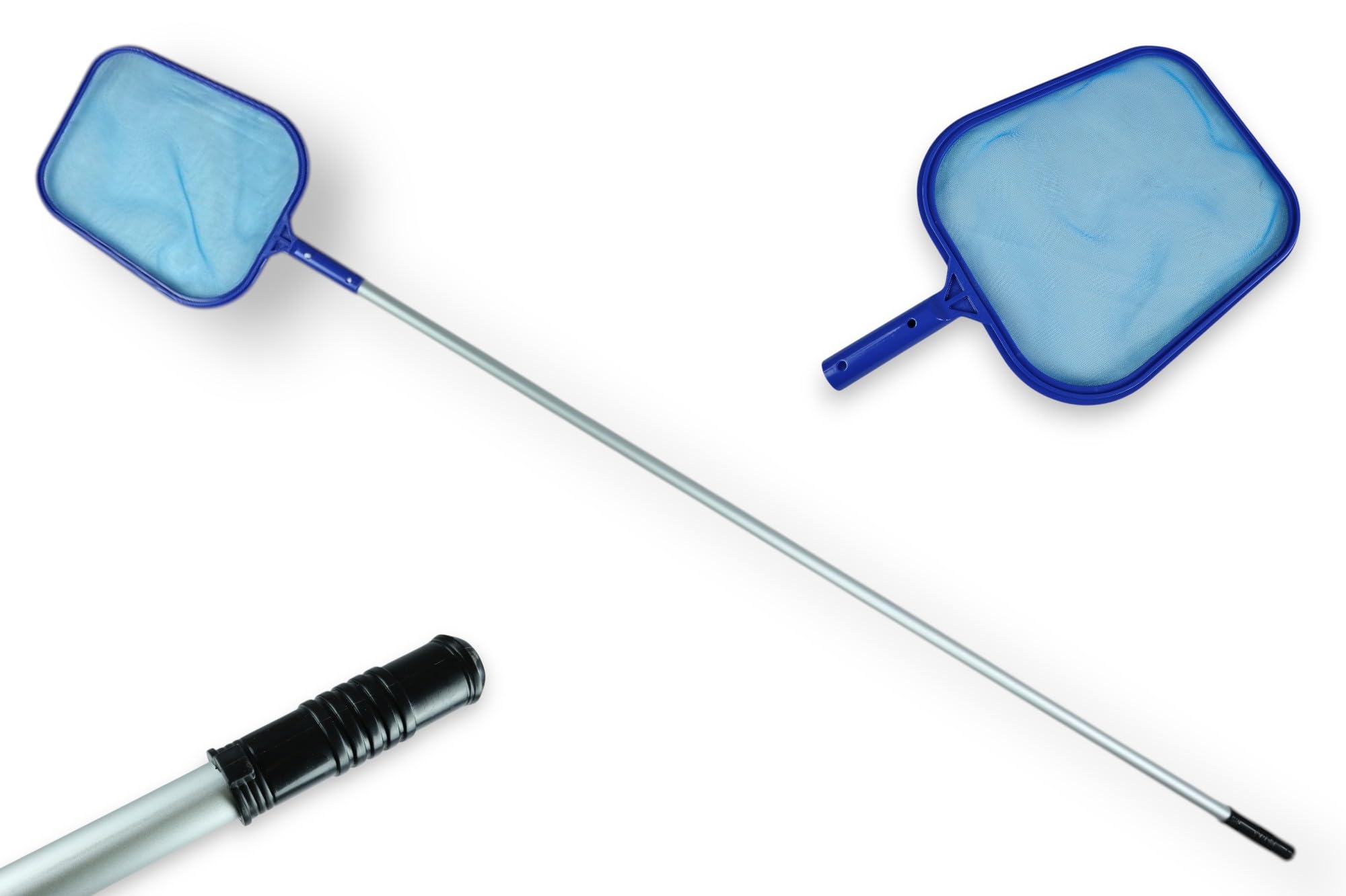 HERSIG - Recoge Hojas con Varilla | Quita Hojas para Piscina Azul - 150cm