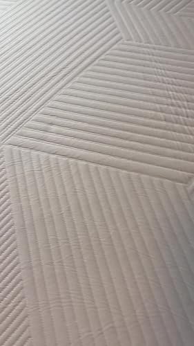 Surmatelas 140x200 cm, 5 cm, mousse de confort certifiée, sûr et fiable Surmatelas 140x200 cm, 5 cm, mousse de confort certifiée, sûr et fiable