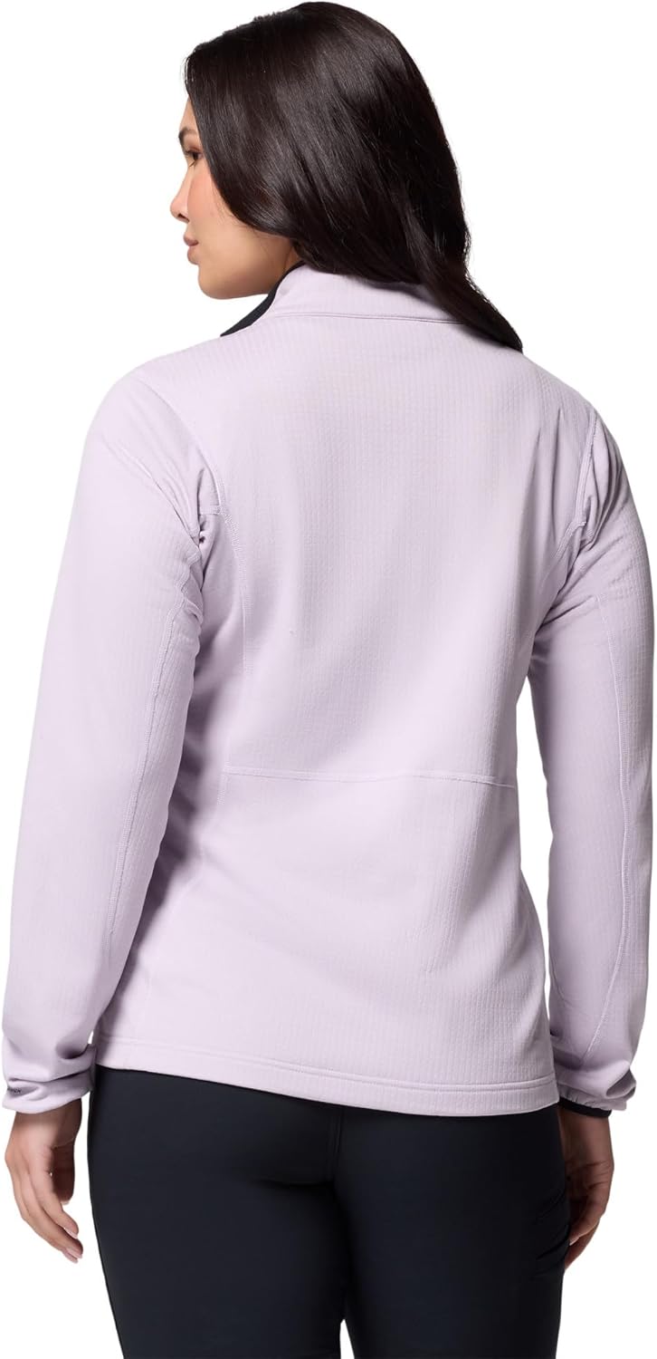 Columbia womens Essential Hike Grid Fleece Half Zip - Image 2