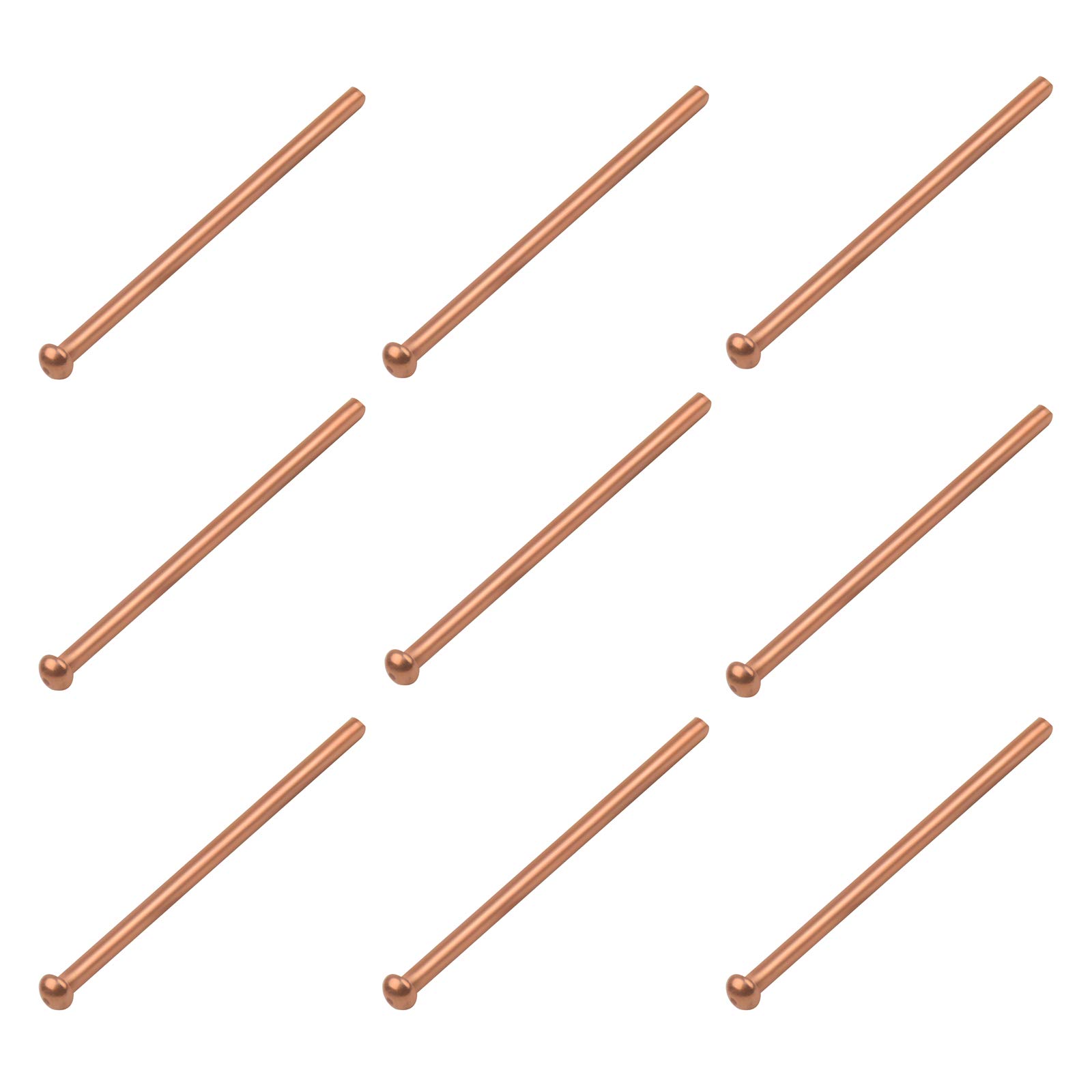 Pasadores de soldadura de pernos, paquete de 600 pines de extracción automática de 2,5 mm para reparar puntos