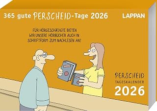 365 gute Perscheid-Tage 2026: Tageskalender: Tischkalender zum Aufstellen mit 365 Perscheid-Cartoons (Perscheids Abgründe)