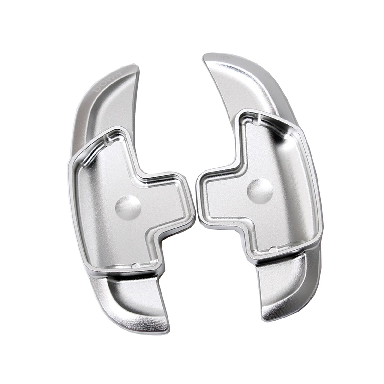 GMZQSN Paddle Shifters for Mercedes for A for C for E for GLE for CLA - DSG(Silver)