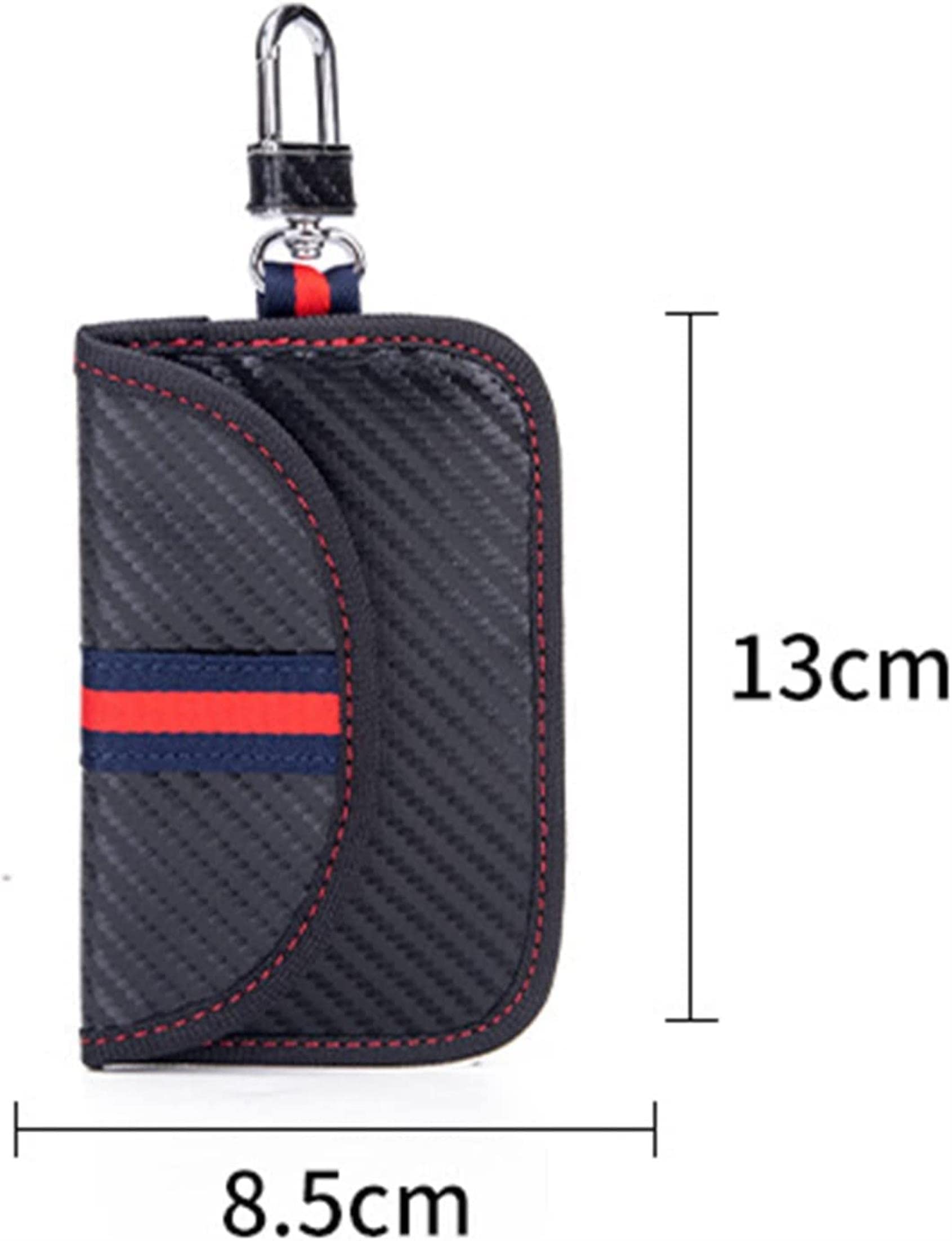 Disturbatore di Segnale, 1 Borsa Faraday, Custodia for Blocco Segnale RFID for Chiavi Auto, for for Anti-Hacking di Sicurezza for(2pcs)