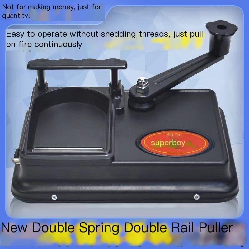 Macchina per arrotolare Le Sigarette, Manual Cigarette Rolling Machine - Double Guide Wire Filler for 6.5/8.0mm Cigarettes - Household Use, Easy to Operate(55mm)