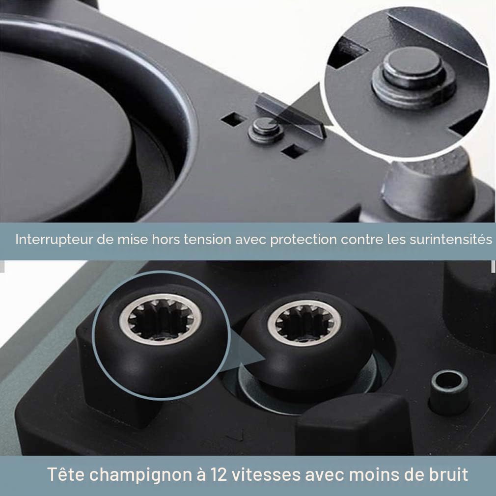 Blender Mixeur Multifonctions, Smoothie Blender Chauffant Blender Mixeur Puissant avec 2000W Mixeur Smoothie Et Milk-Shake avec 6 Lames en Acier Inoxydable Et 2L sans BPA Jarre,Rouge