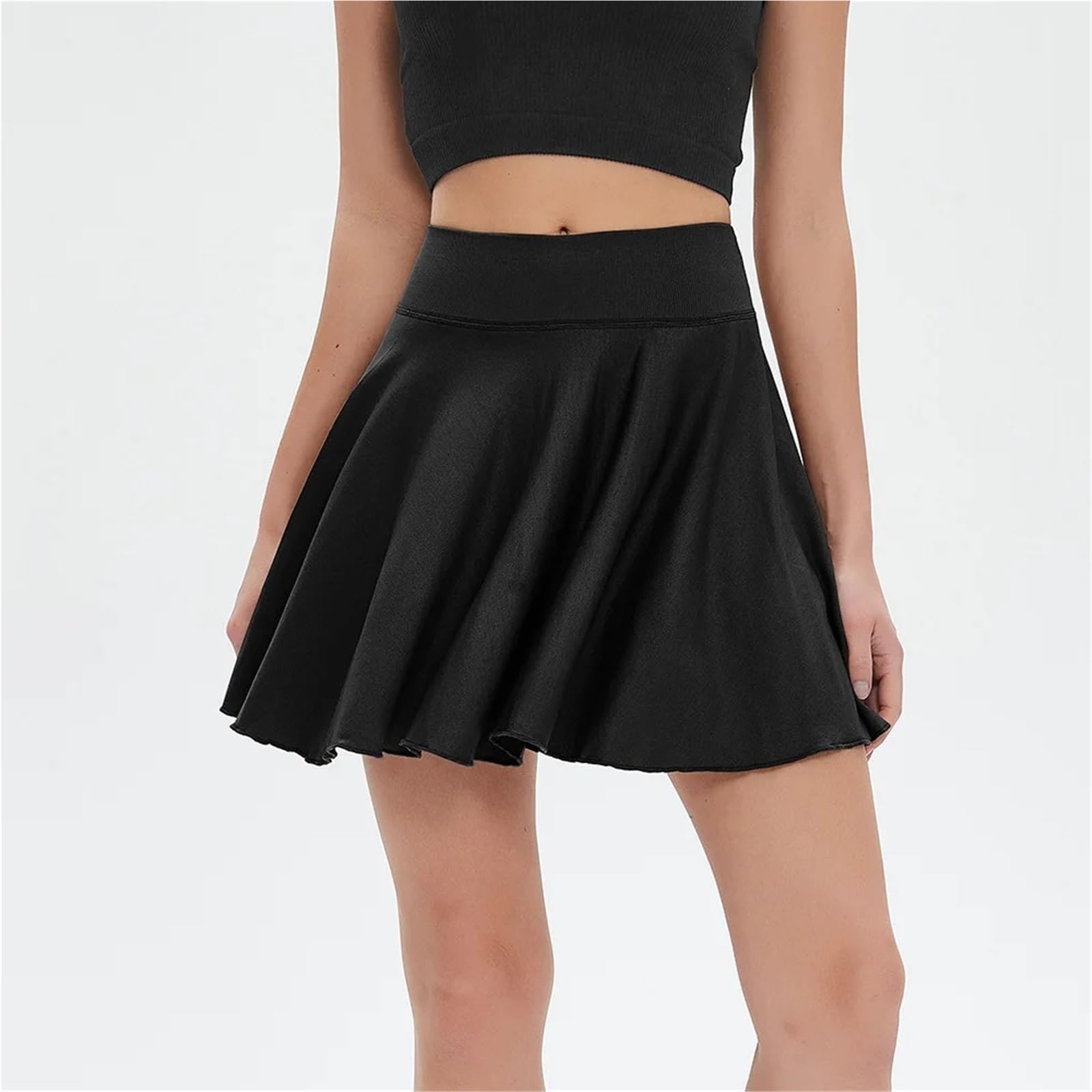Falda de Tenis Cintura Alta Tela Absorbente