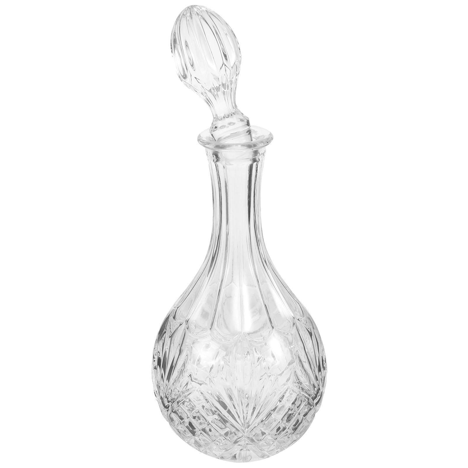 Decantador de Vidrio 850ml sin Plomo para Whisky y Vodka | Capacidad Grande, Uso en Bares y Fiestas, Mejora la Experiencia de Bebida