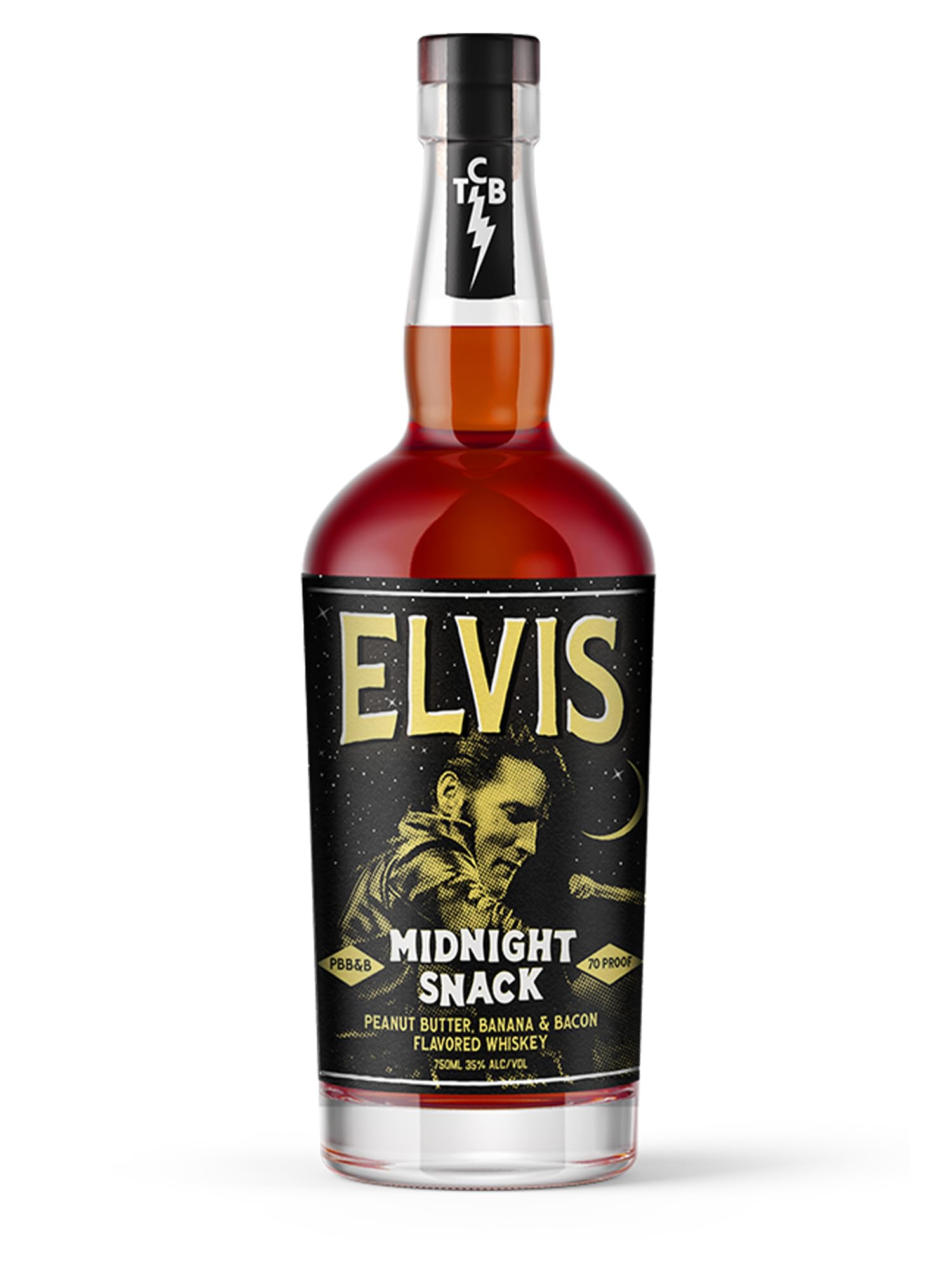 ELVIS MIDNIGHT SNACK FLAVORED WHISKEY 70CL 35%