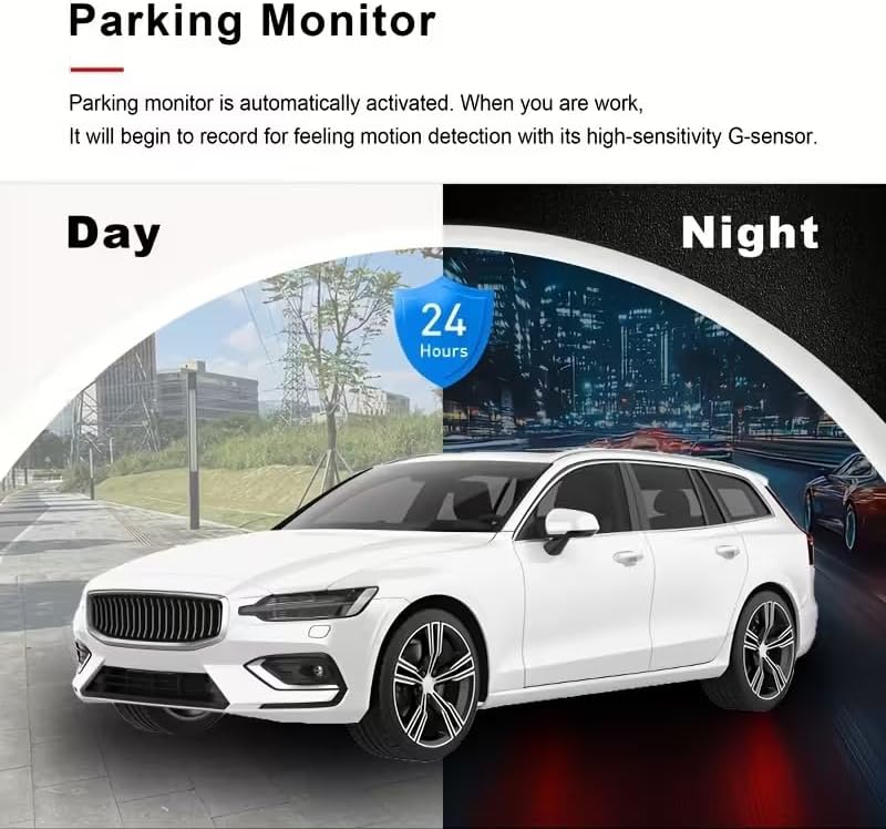 Connecting the dash camera to power using the car charger