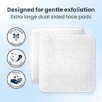 Vista 4 de Clean Skin Club Clean² Pads 2.0 [Nuevos y mejorados bordes] Almohadillas faciales garantizadas sin desprendimientos ni desgarros, capas triples