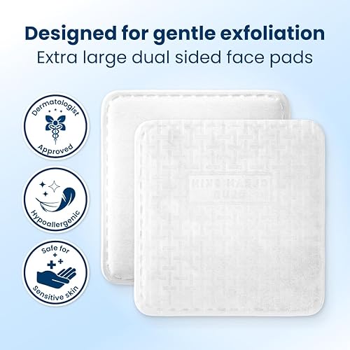 Miniatura 4 de Clean Skin Club Clean² Pads 2.0 [Nuevos y mejorados bordes] Almohadillas faciales garantizadas sin desprendimientos ni desgarros, capas triples