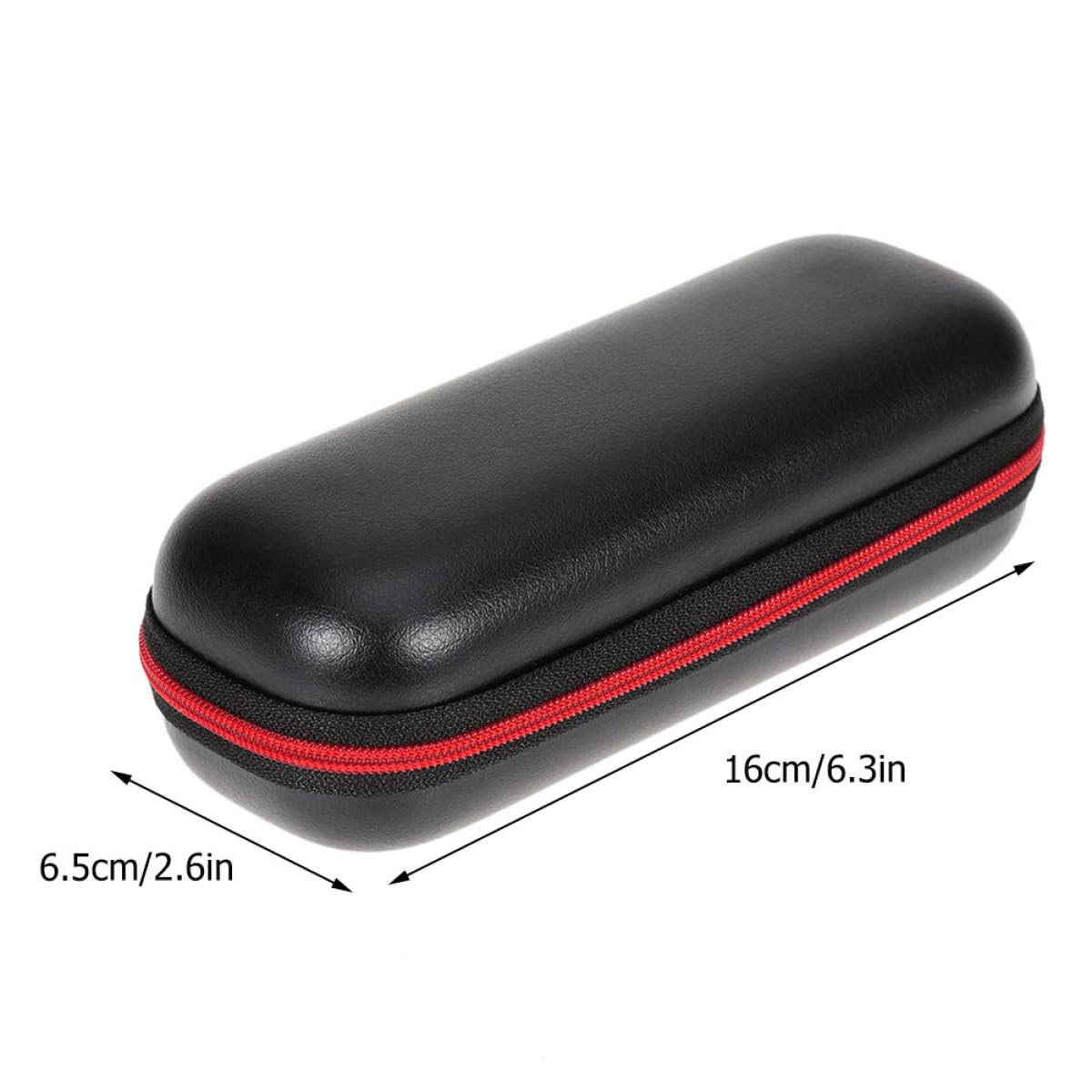 Estuche para Guardar Relojes EVA Cremallera, Pack de 10 Negro