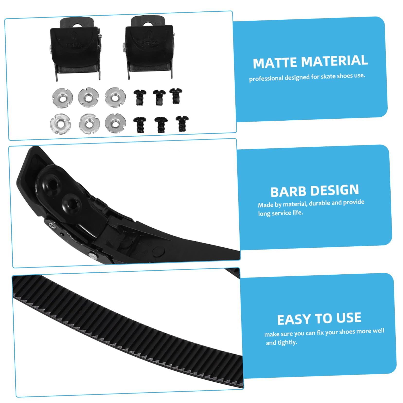 OSOLADY Roller Skates Men Women Binding Buckle Straps Skating Shoes Strap Accessory