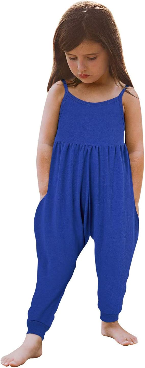 Lemooner Lemooner Jumpsuit Mädchen ärmellos Einfarbig Strap Romper