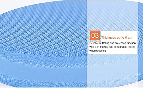 Miniatura 5 de Almohadilla de equilibrio ovalada, almohadilla de espuma antideslizante, almohadilla de equilibrio de ejercicio, almohadilla de estabilidad suave,