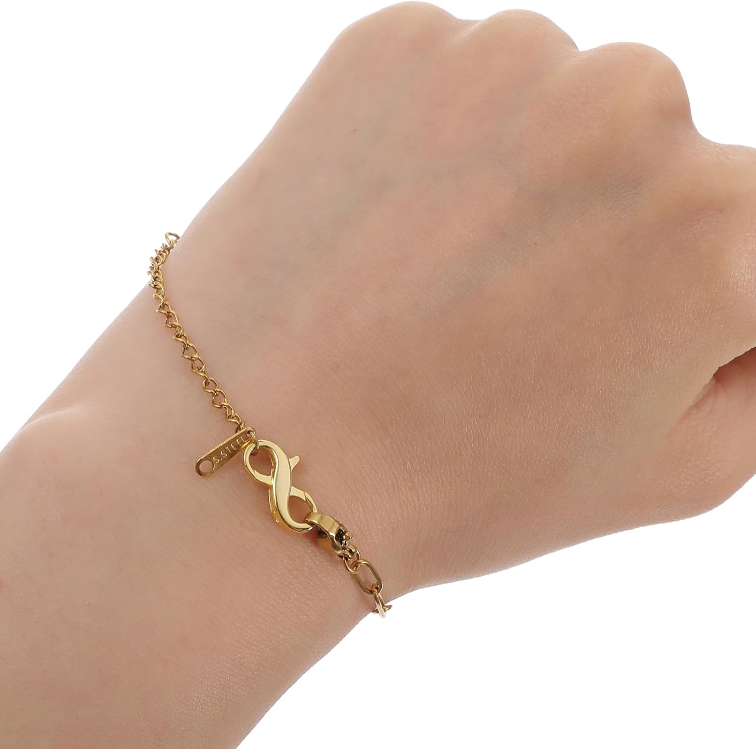 925 Sterling Silver Lobster Claw Clasps Gold Stainless Steel Necklace Extenders for Women Bracelet Clasps and Closures for Jewelry Making Necklace Connector Carabiner for DIY Jewelry Repair(Gold) - Image 4