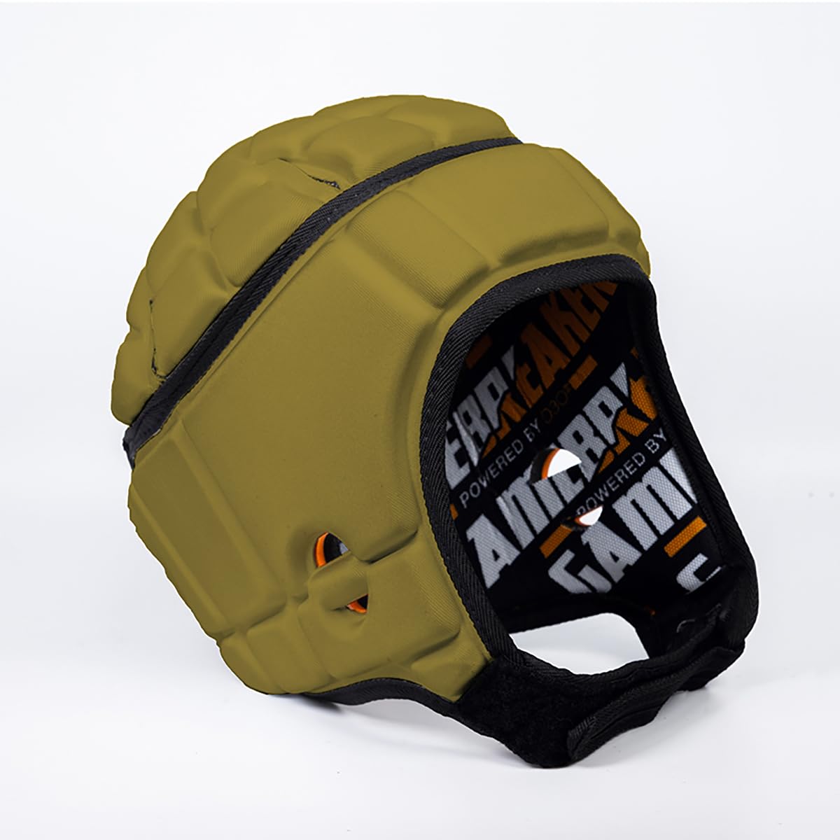 Gamebreaker PRO Powered by D3O Soft Shell Headgear (Vegas Gold, Large)